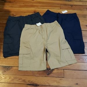 Lot of children's place cargo shorts size 14 Husky